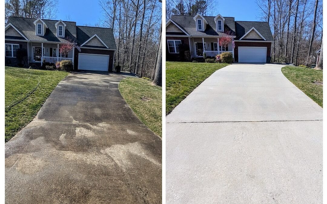 Why Your Driveway Still Looks Dirty After Pressure Washing